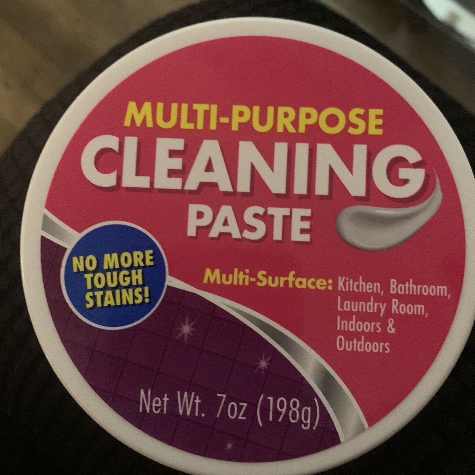 Milti-Purpose Cleaning Paste/Multi Surface: 7oz-kitchen/Bathroom/Laundry Room
