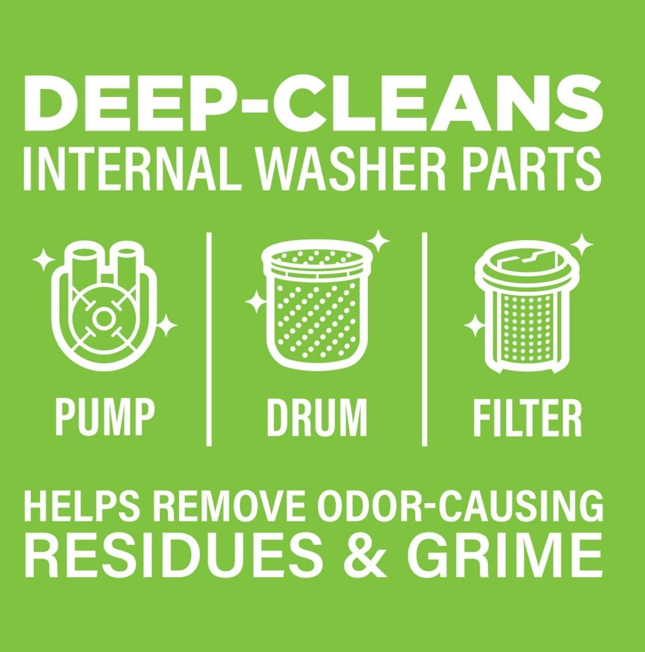 Affresh Washing Machine Cleaner, For Whirlpool, Maytag & Amana, – 6 Tablets