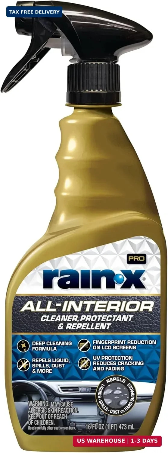 Rain-X 620232SRP All-Interior Cleaner Protectant & Repellent for Car Interiors,