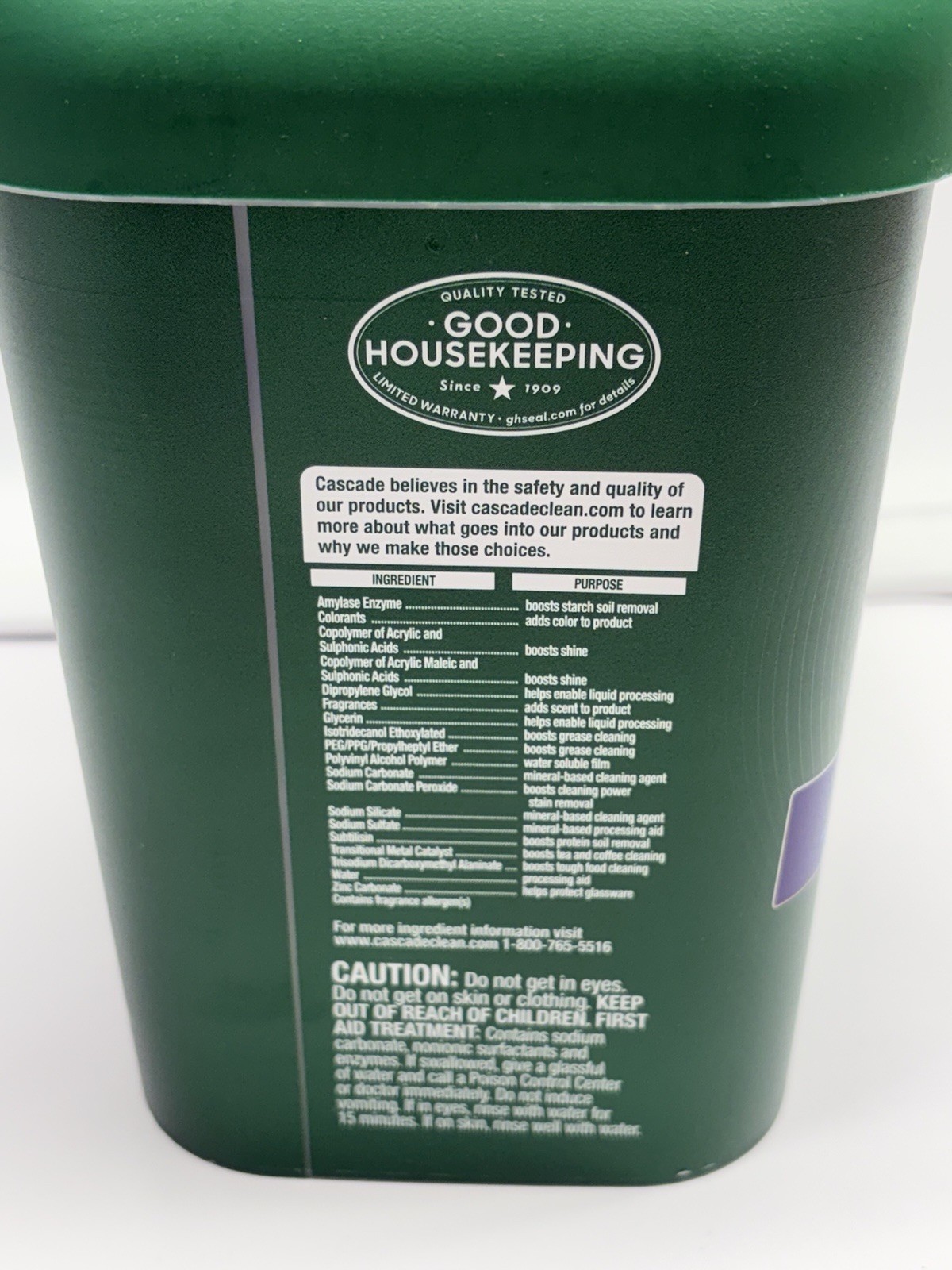 Cascade Complete Fresh Scent Dishwasher Detergent 90 ct Dawn