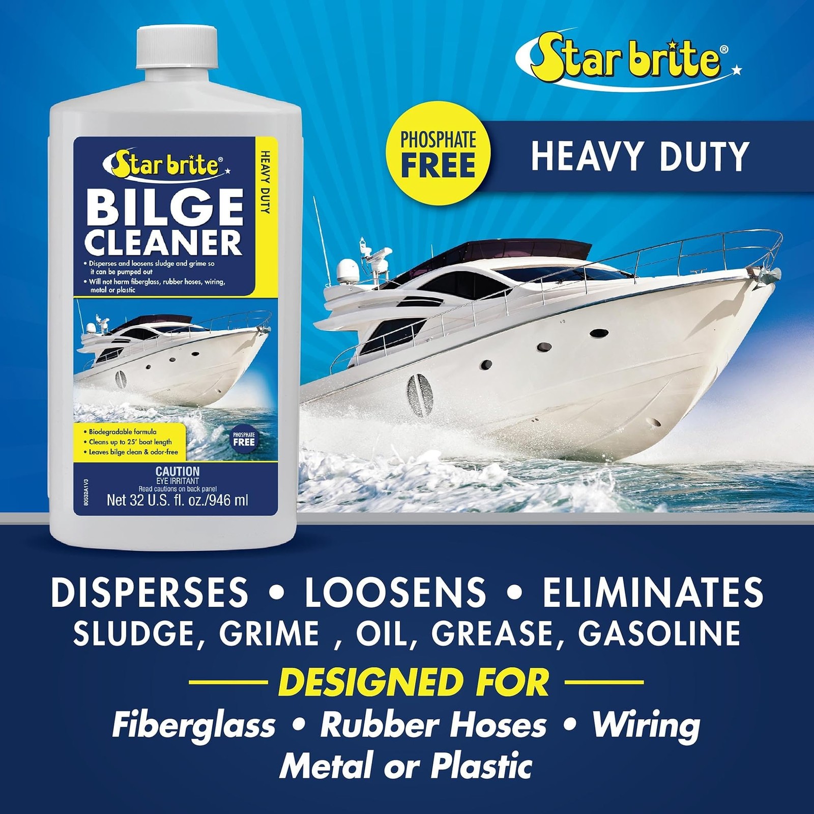 STAR BRITE Bilge Cleaner – 1 GAL (080500N)