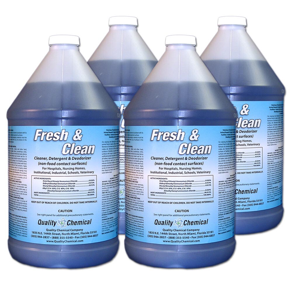 Fresh & Clean Non-acid total restroom cleaner – 4 gallon case
