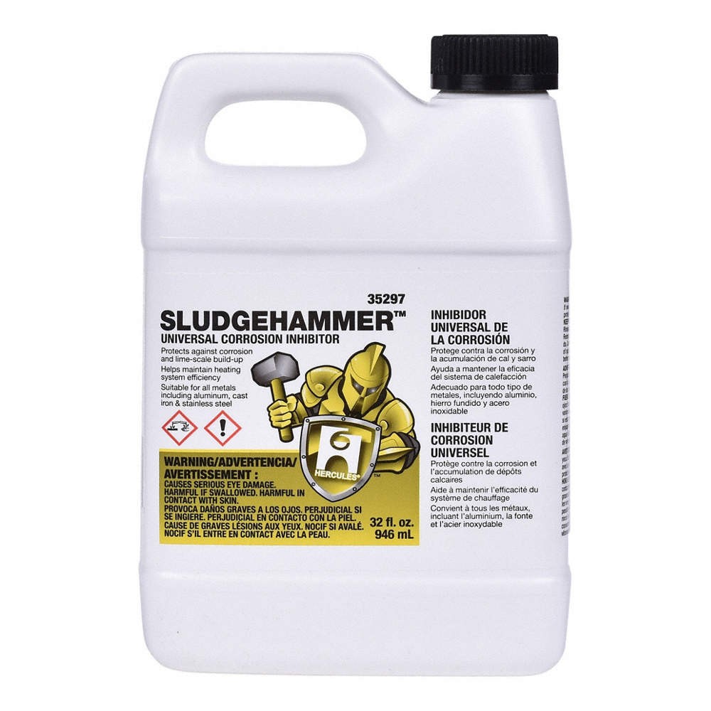 HERCULES 35297 Corrosion Inhibitor,Clear,32 oz,Bottle 39AN88