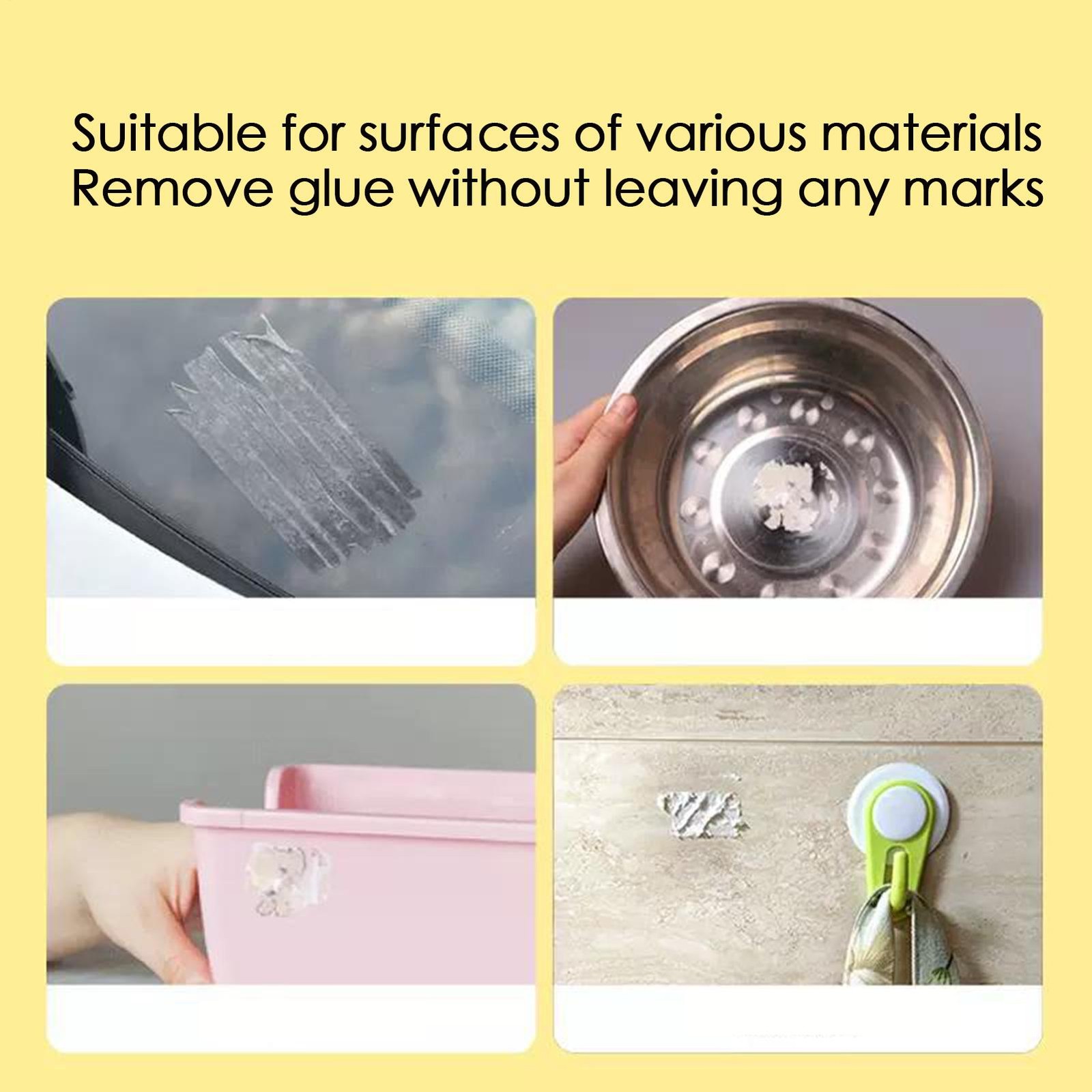 Auto Interior Car Glue Cleaning Wipes Safely Removes Stickers Tape Traceless