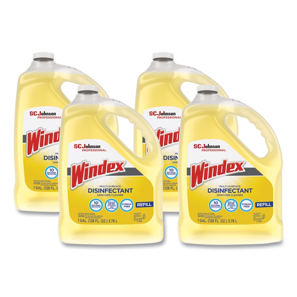 Windex 682265 1 Gal. Multi-Surface Disinfectant Cleaner – Citrus (4/CT) New