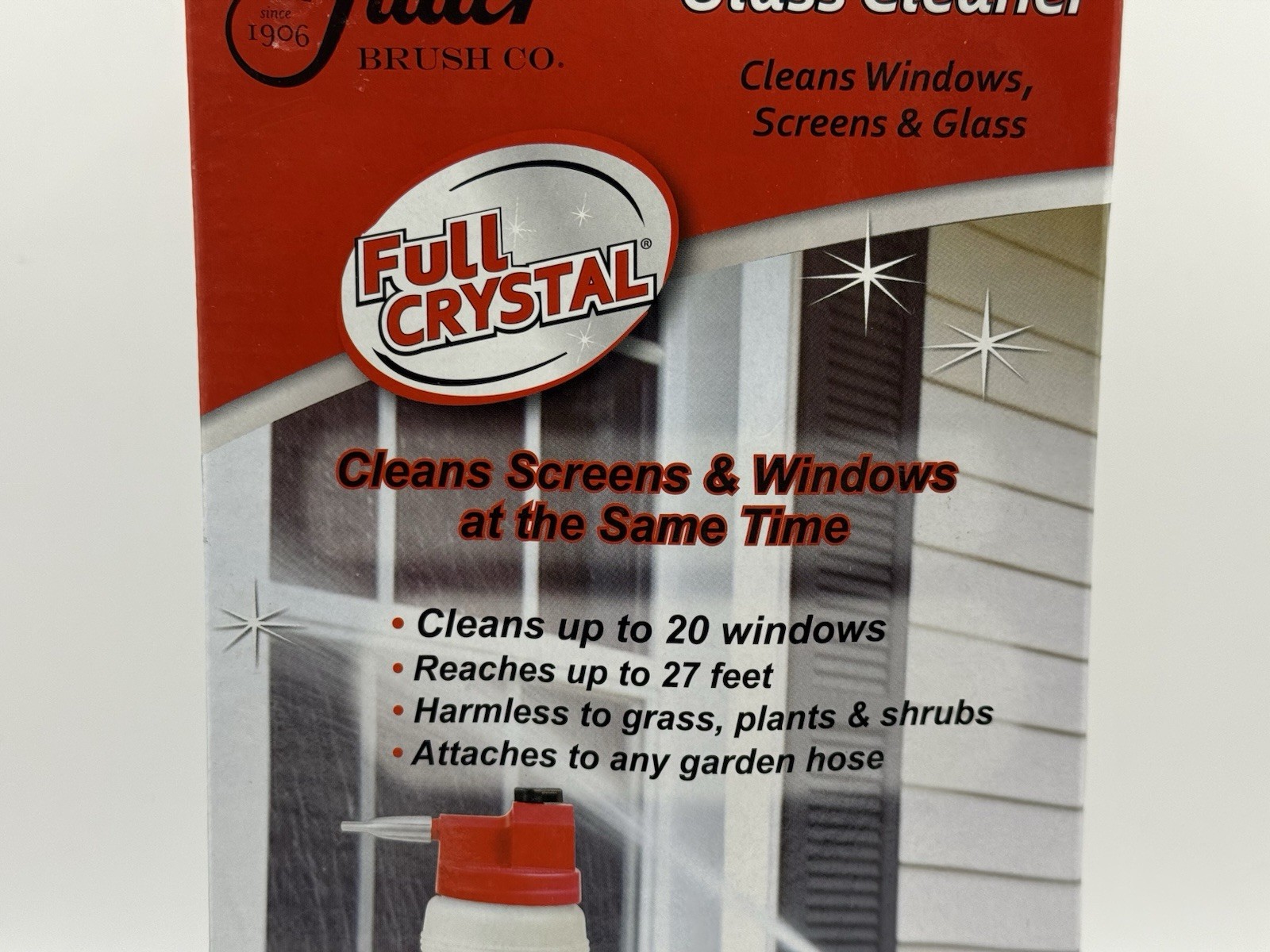 Fuller Brush FBFC-6 As Seen On TV Full Crystal Window & Outdoor Surface Cleaner