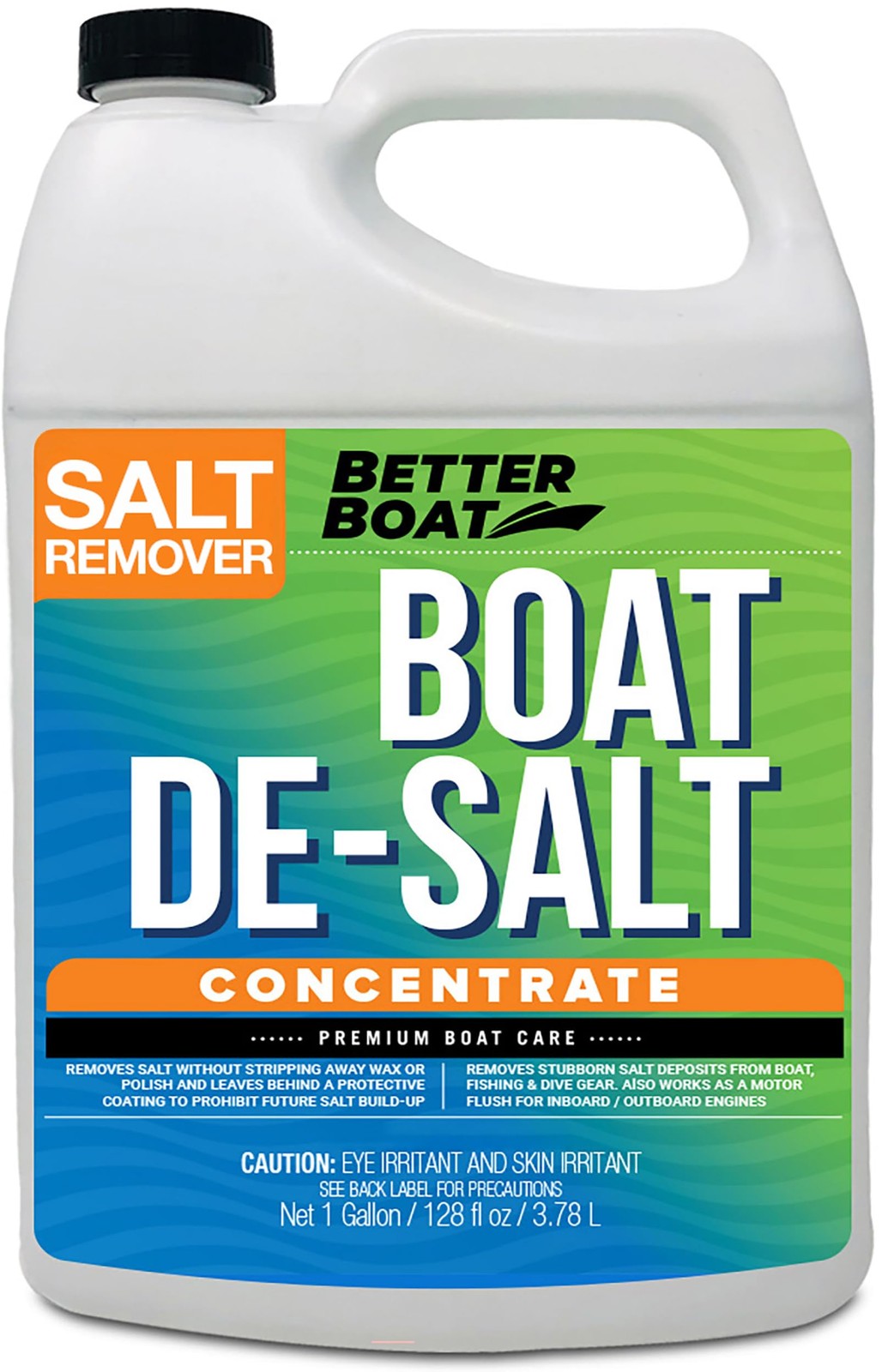 Better Boat Salt Remover for Boats Concentrate 1 Gallon, Marine DeSalt Flushe…