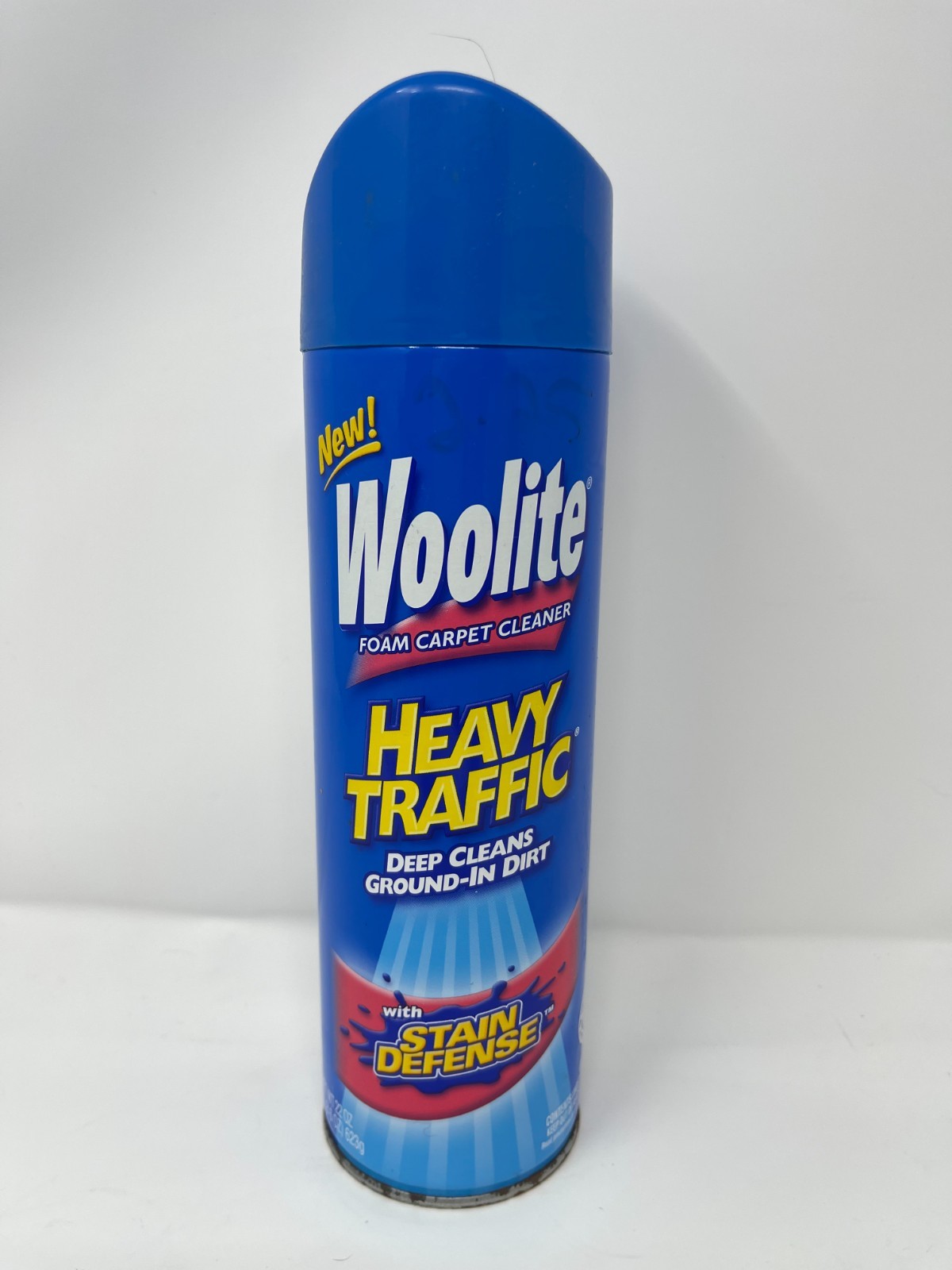 2005 Bissell Woolite Foam Carpet Cleaner HEAVY TRAFFIC w/ STAIN DEFENSE 22oz NOS
