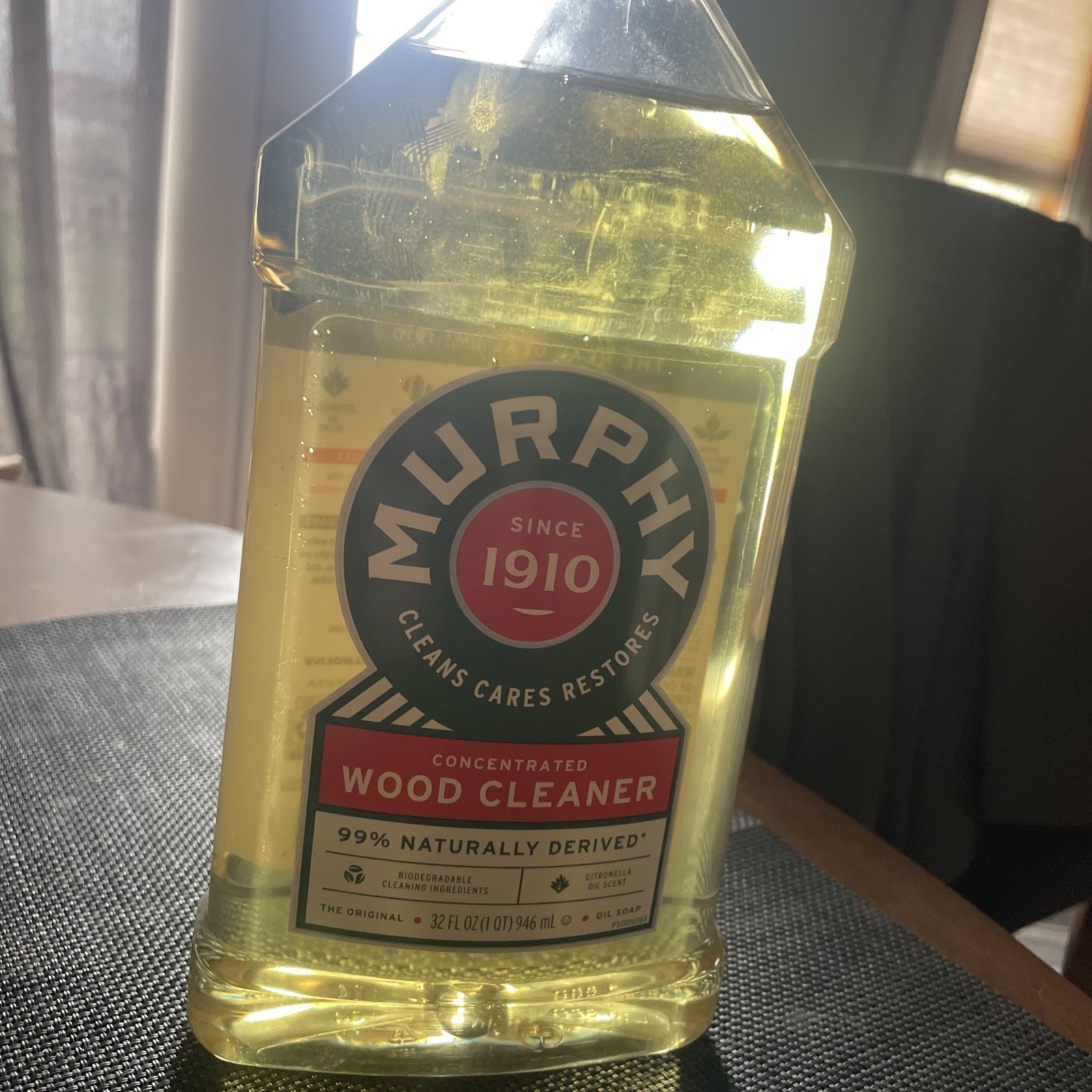 Murphy Oil Soap Wood Cleaner Original 32 Fluid Ounce NEW 32oz Sealed 🇺🇸