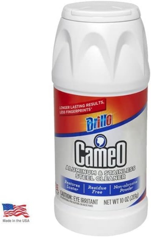 Cameo Cleaner Powder Aluminum Stainless Steel No Scratch 10oz Pack of 3