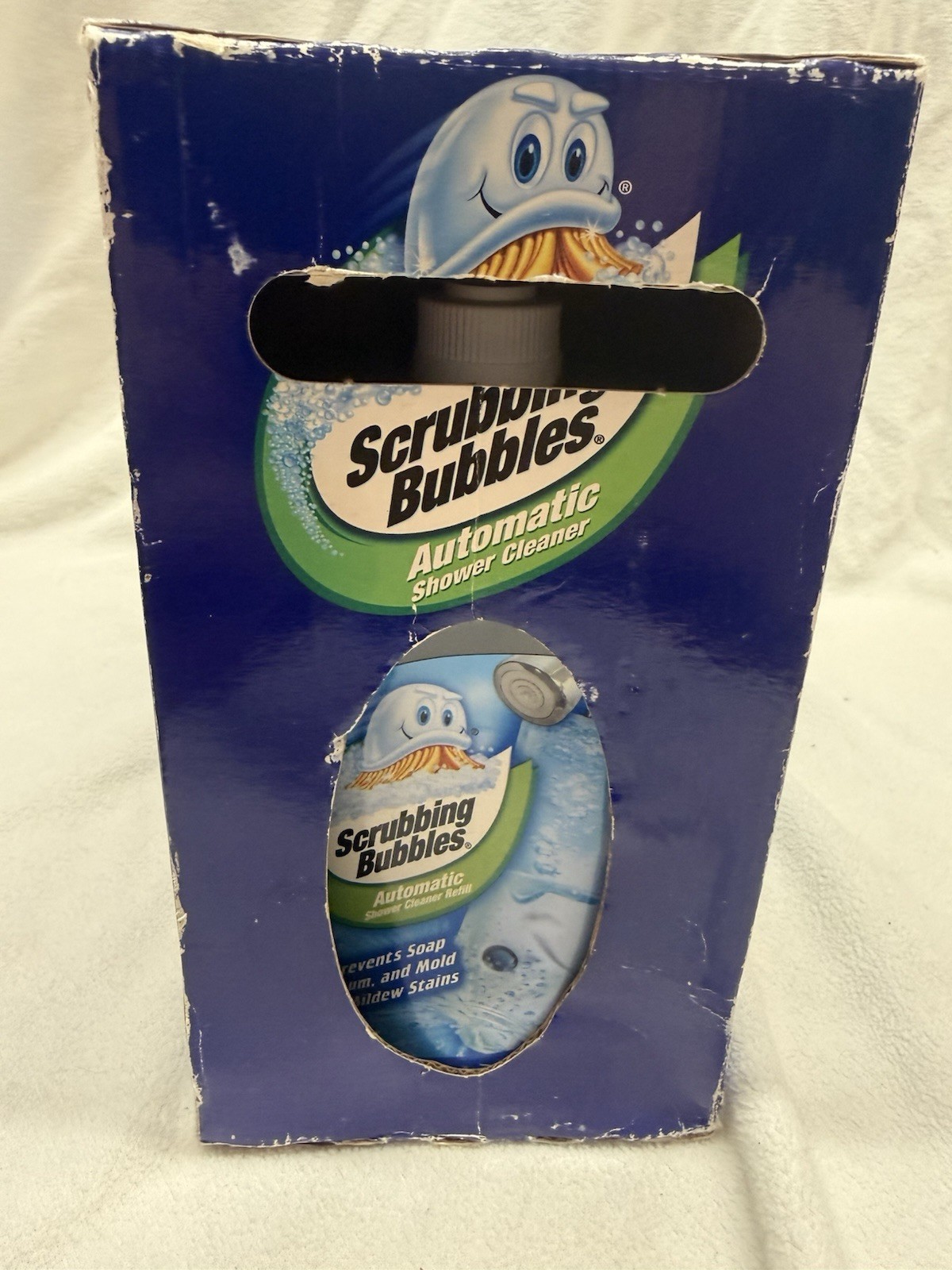 Scrubbing Bubbles AUTOMATIC BATHROOM SHOWER CLEANER Kit w/ 4 Cleaning Solutions