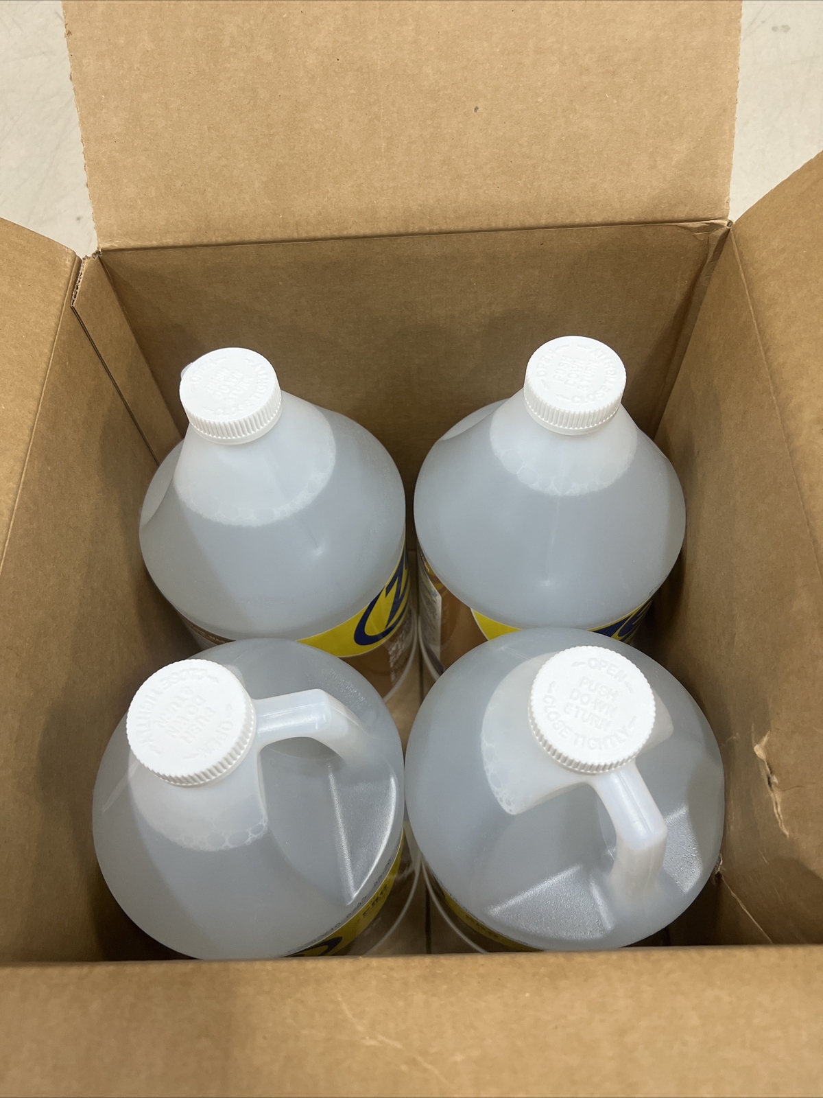 Zep Wood Deck and Fence Pressure Wash Cleaner Concentrate 1-Gallon Each (4 PACK)