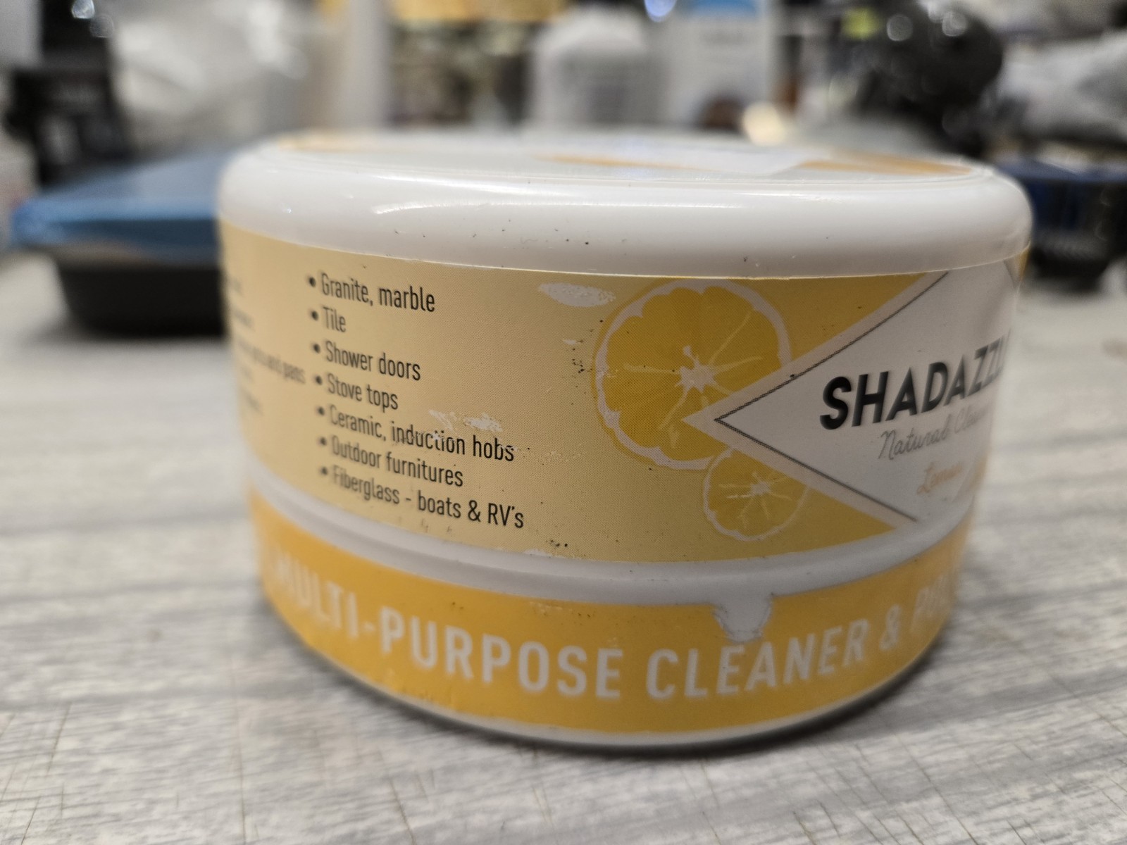 Shadazzle Natural All Purpose Cleaner and Polish – Eco friendly – Lemon