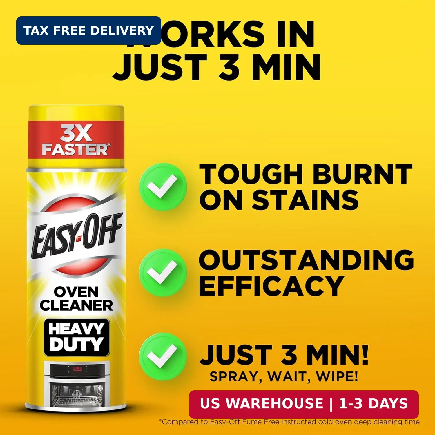 Heavy-Duty Foaming Oven and Stove Cleaner – 14.5 oz