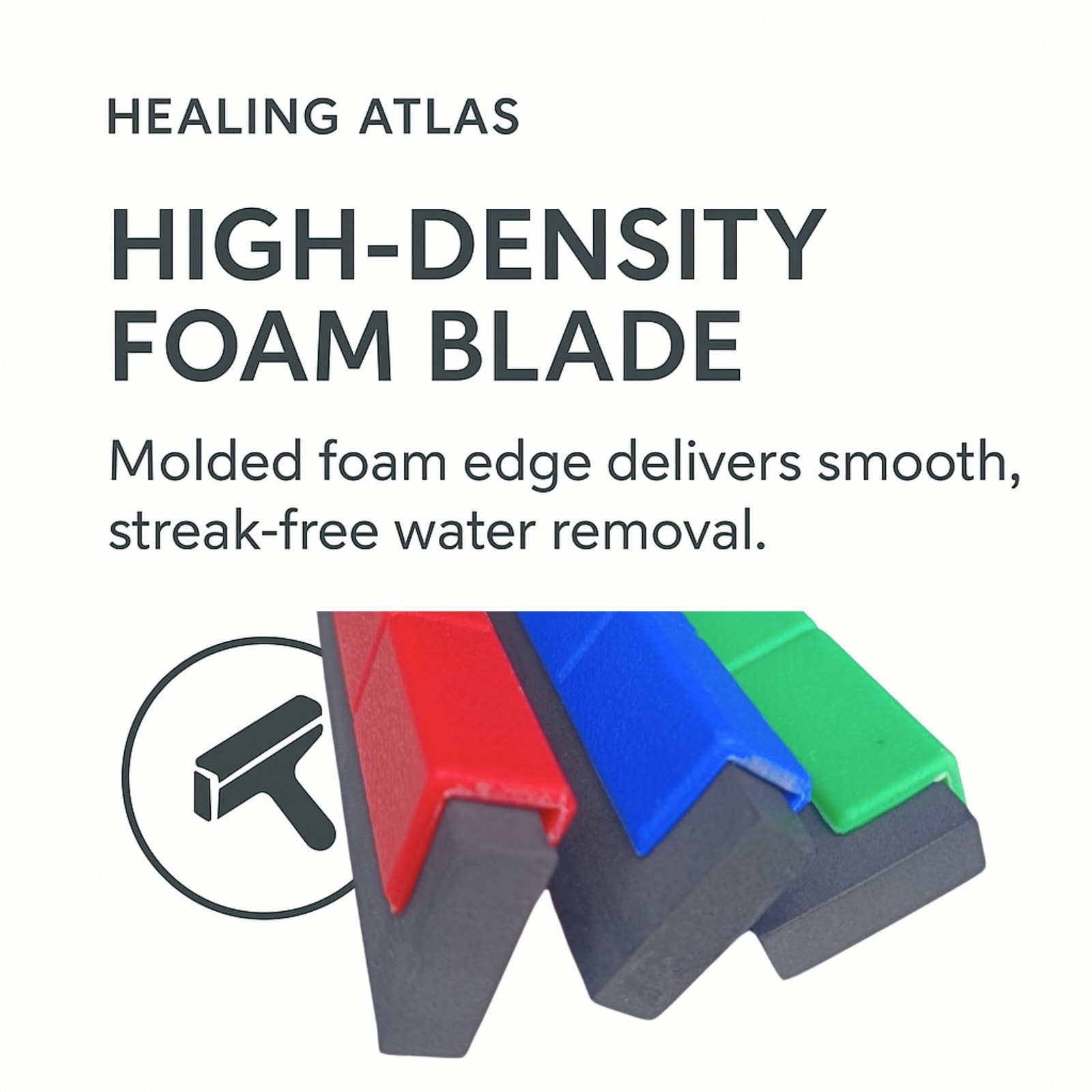 3-Pack 17” Foam Floor Squeegee Heads – Made with Recycled Plastic – EVA Foam …