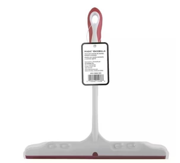 Magic 9 in Shower & Bath Squeegee Glass Door Tile Mirror Water Cleaner Tool
