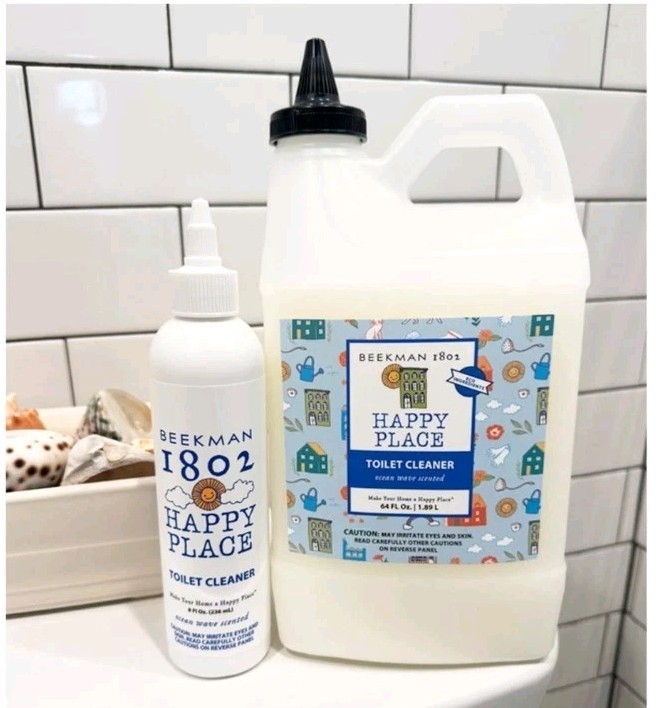 *Beekman 1802 Happy Place 64 fl. oz. Toilet Cleaner Set – Ocean Wave Scented