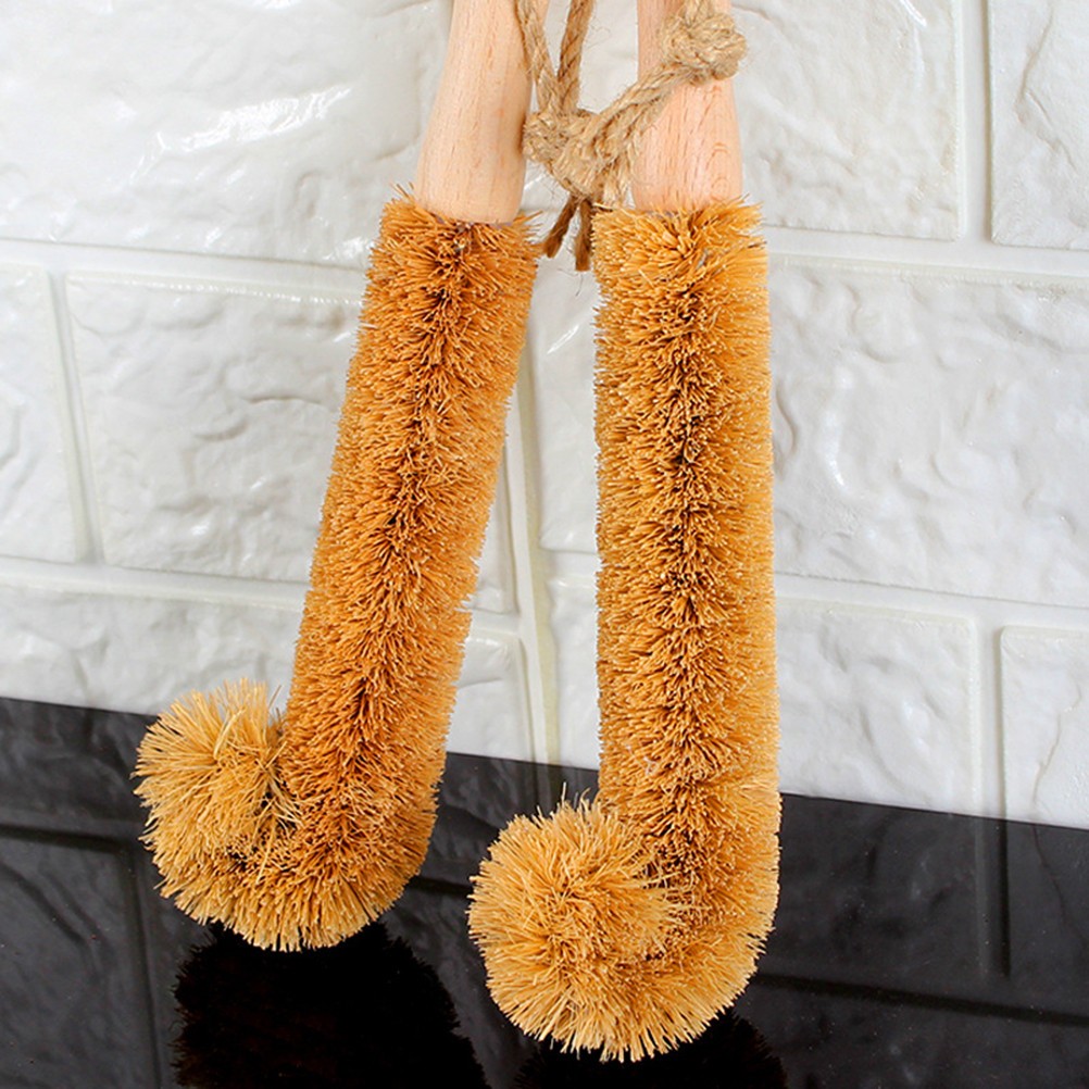 Bottle Brushes and Mug Scrubber Kitchen Cleaner Fiber