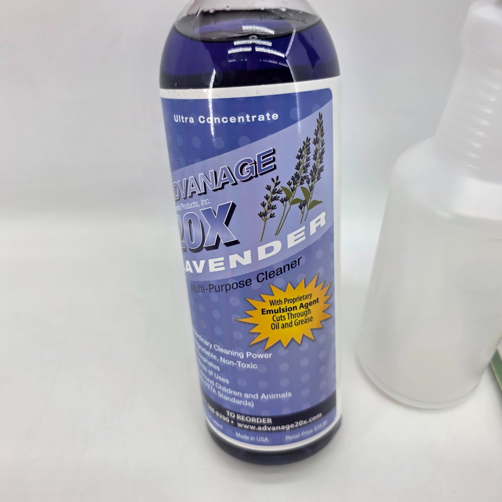 ADVANAGE the Wonder Cleaner Advance 20X Multi-Purpose Ultra Concentrate Lavender