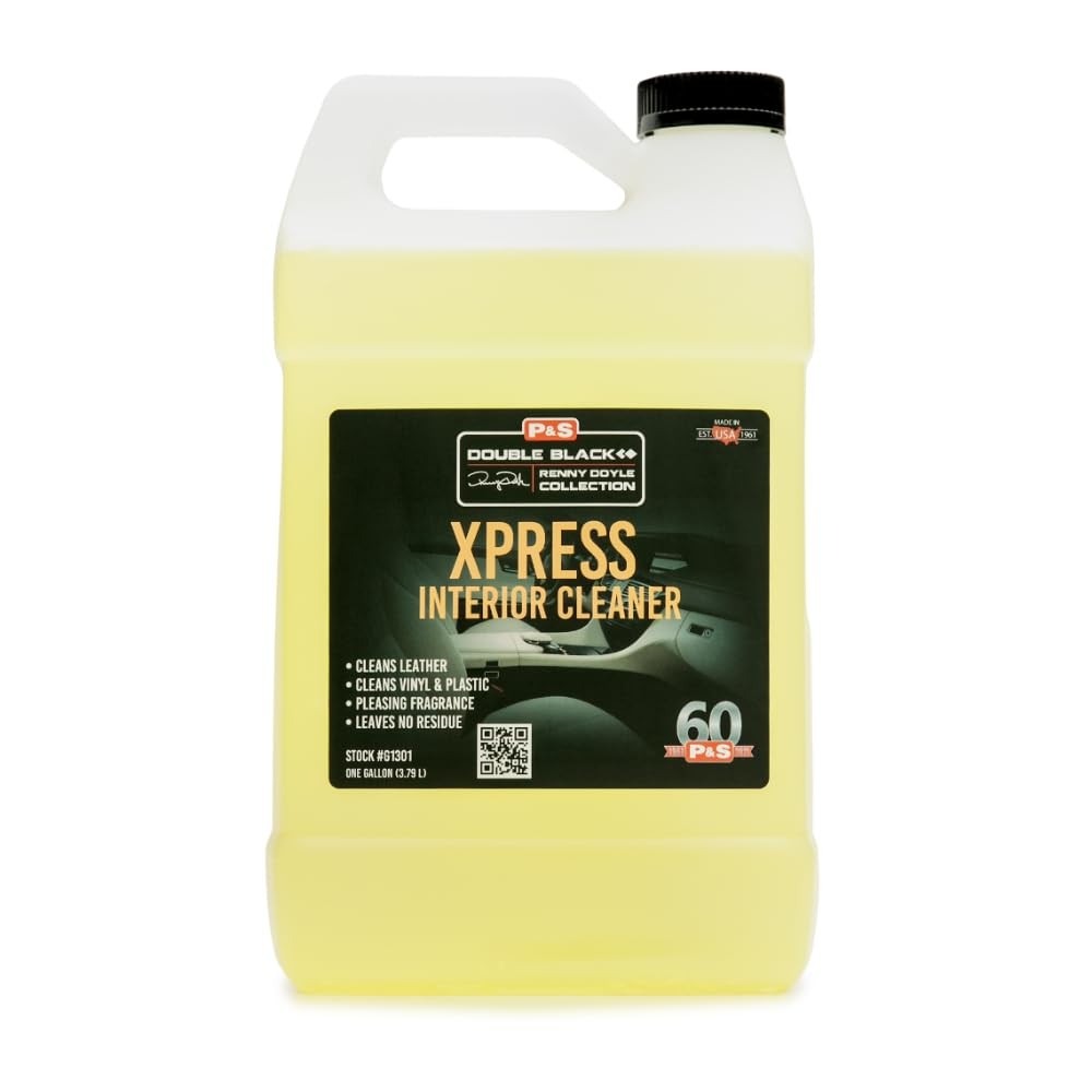 All Surface Interior Cleaner 1 Gallon Safe Leather Vinyl Plastic Fabric No Resid