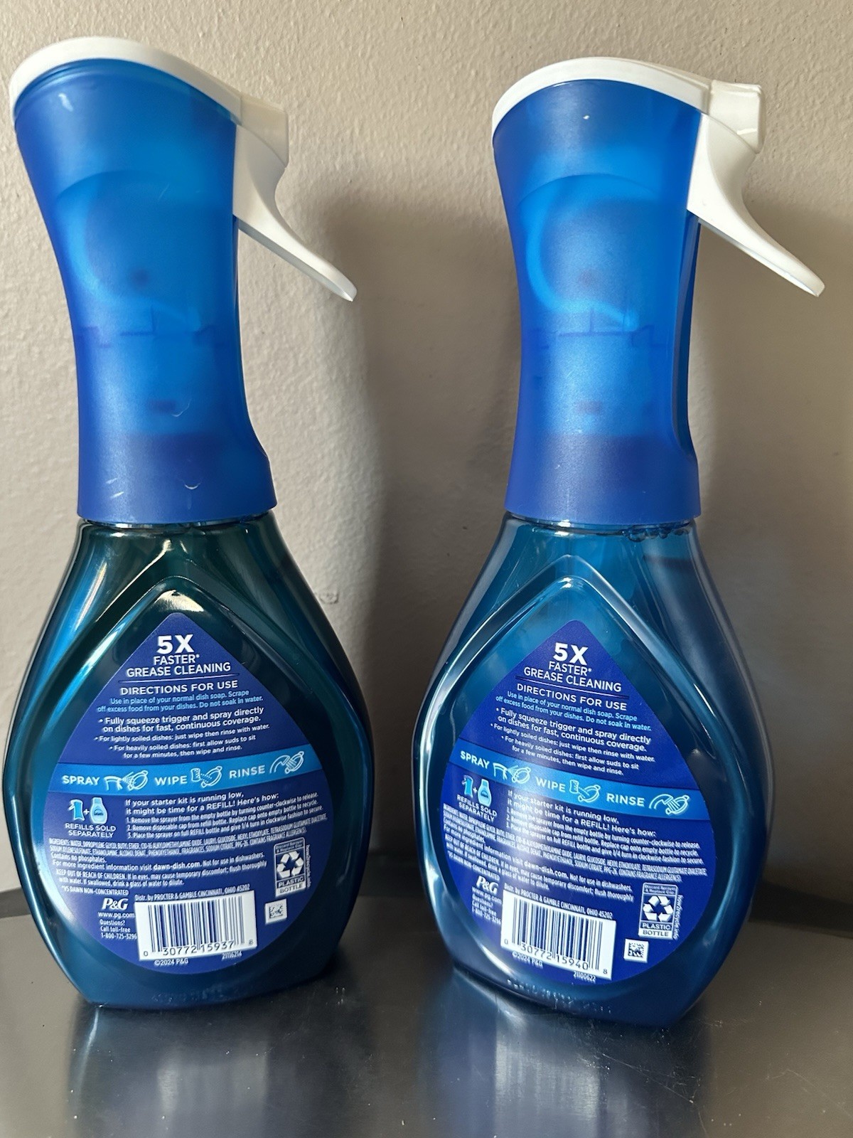 Dawn Platinum Plus Powerwash Dish Spray Limited Edition 2 Pack