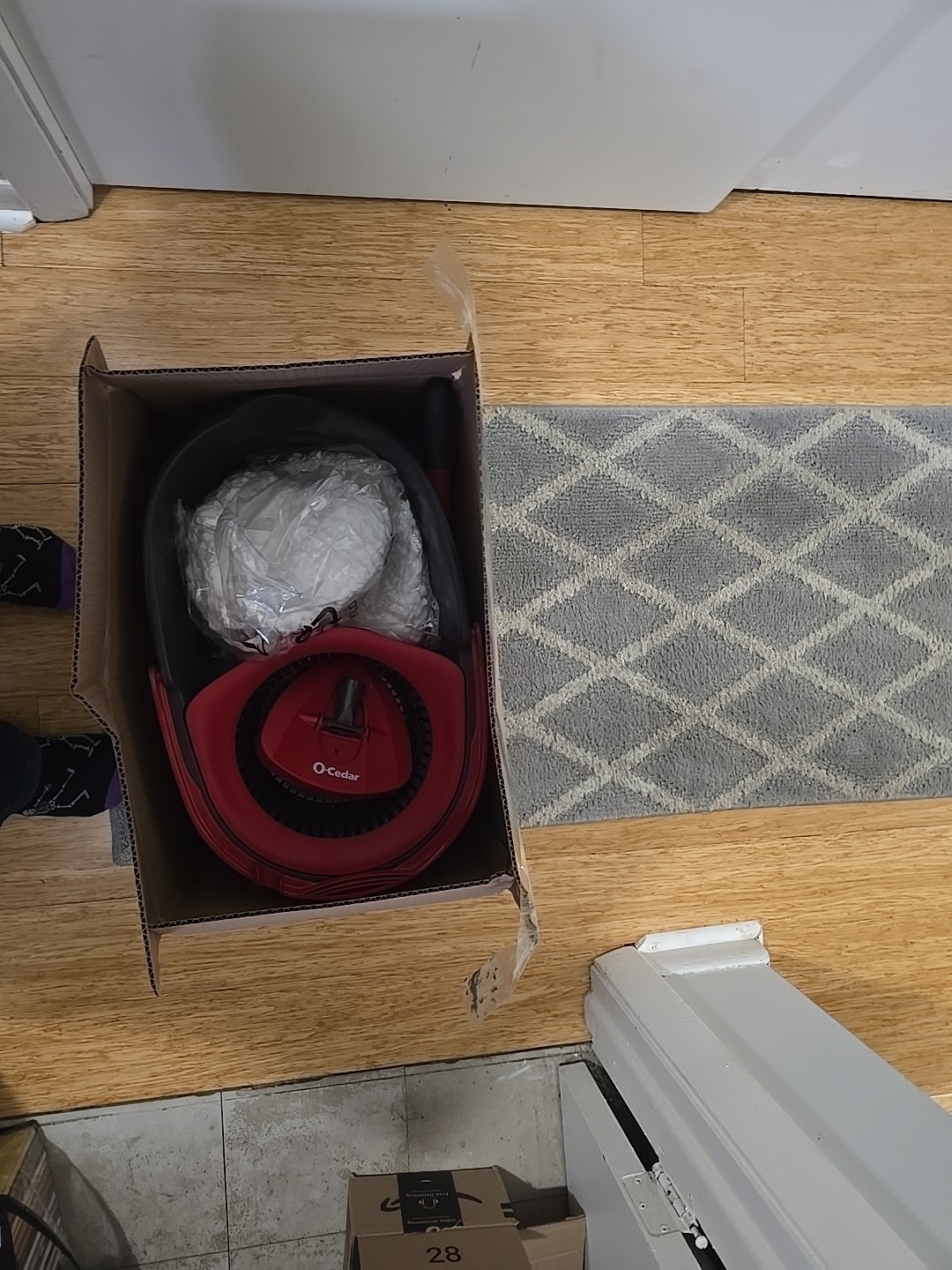 O-ceder Spin Mop With 3 Extra Mops