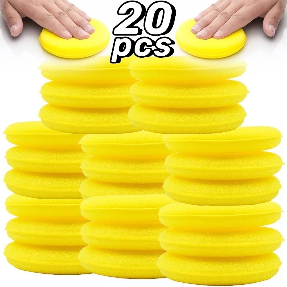 Foam Car Wax Applicator Pad Foam Applicator Pads Detailing round 4 Inch Polishin