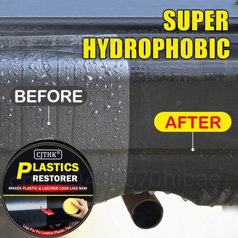 Car Plastic Restorer Back to Black Gloss Car Cleaning Products Plastic Leather R