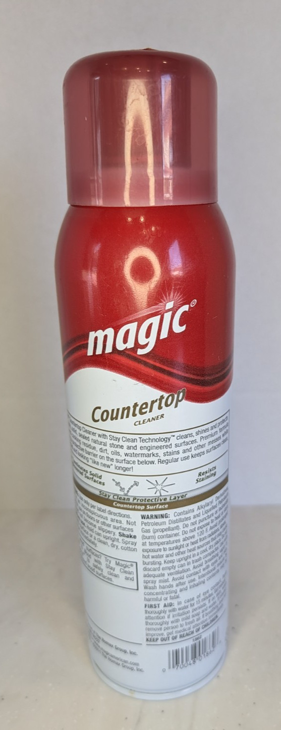 MAGIC COUNTERTOP CLEANER FOR LAMINATE 17 OZ *Partial Bottle Approx. 50% Full
