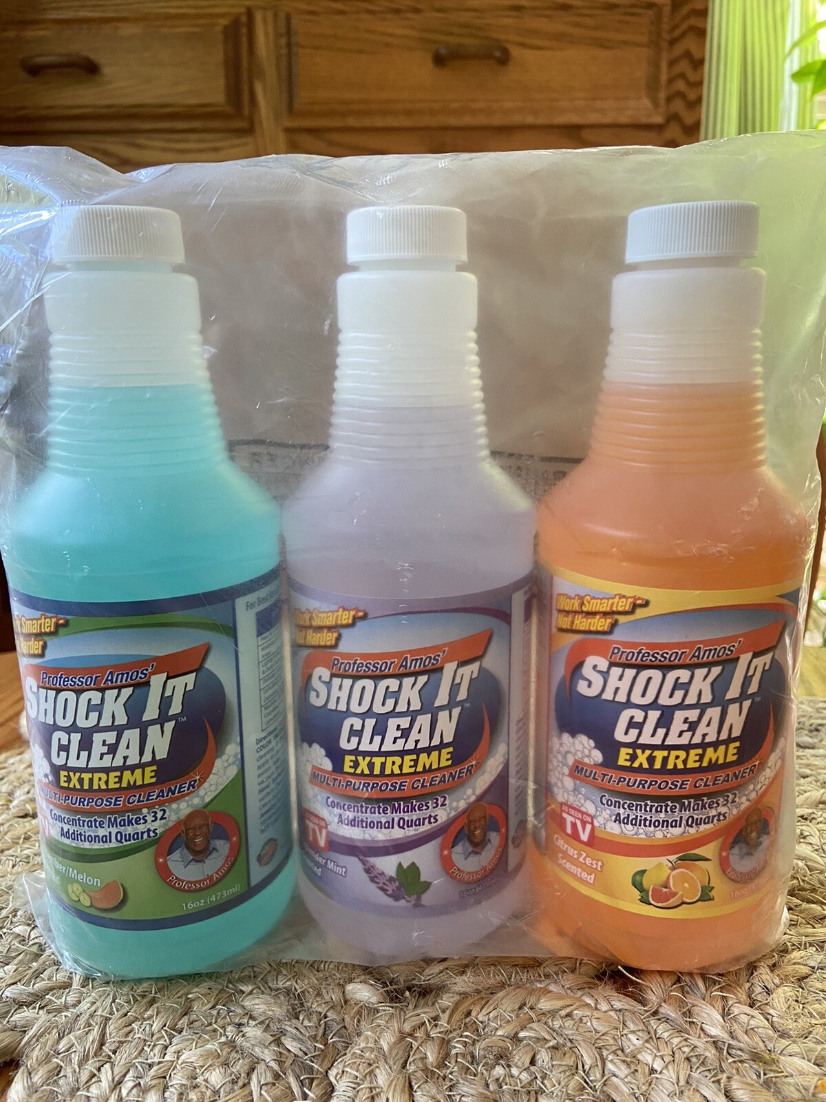 3 Prof Amos Shock It Clean Supreme Multipurpose Cleaner Concentrate Citrus Zest