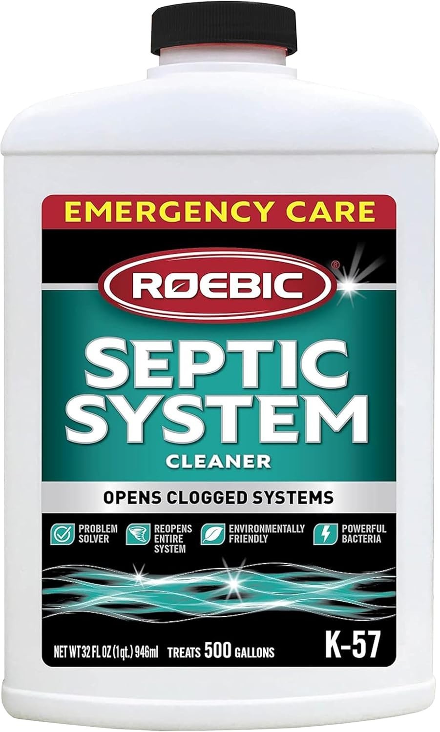 32 Oz Septic Treatment – Prevent Clogs & Restore Systems Safely & Efficiently