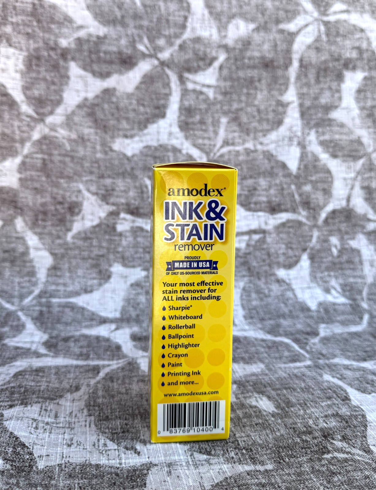 Amodex Ink and Stain Remover Cleans Marker Ink Crayon Pen Makeup USA