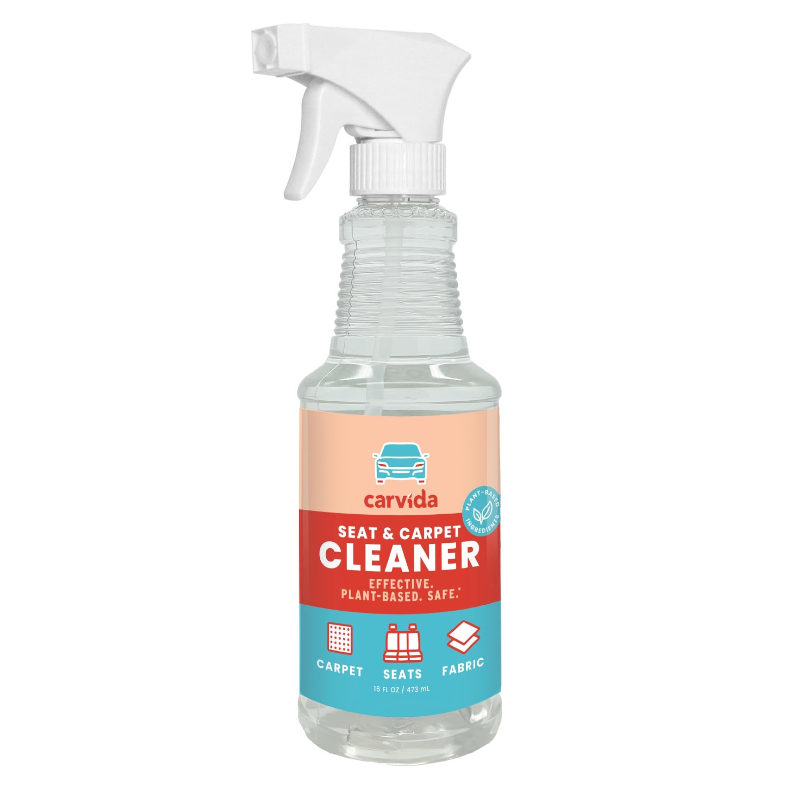 Carvida Seat & Carpet Instant Cleaner Stain Remover Spray for Automotive Fab…