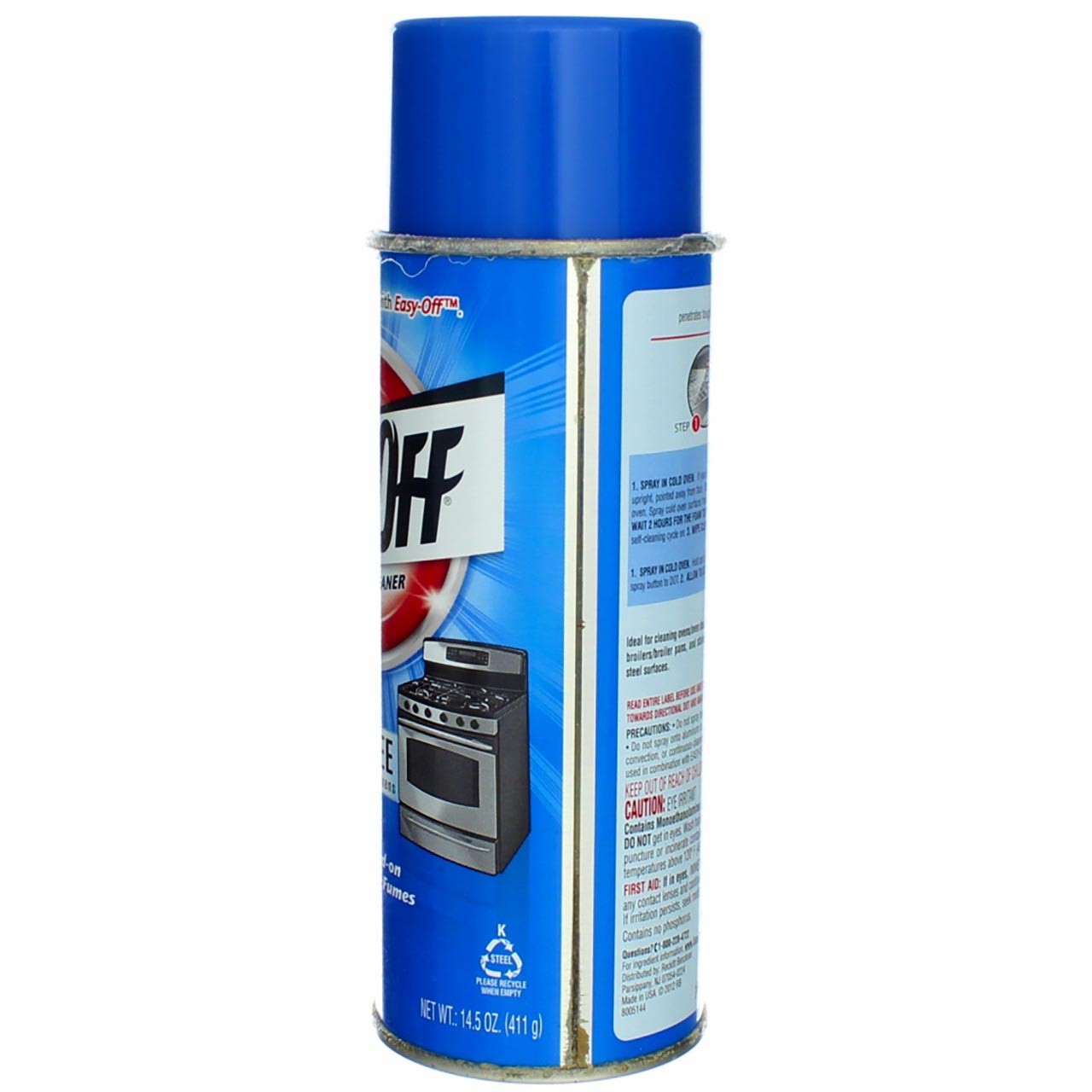 3 Pack Easy-Off Fume Free Oven Cleaner Aerosol, Lemon, 14.5 oz