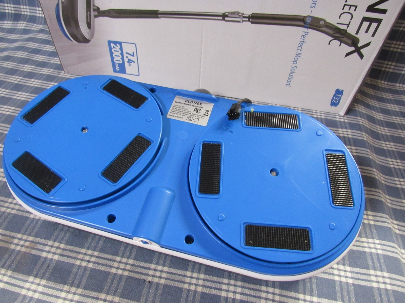 Blonex Cordless Electric Spin Floor Mop with LED (Store Display) FREE SHIPPING.