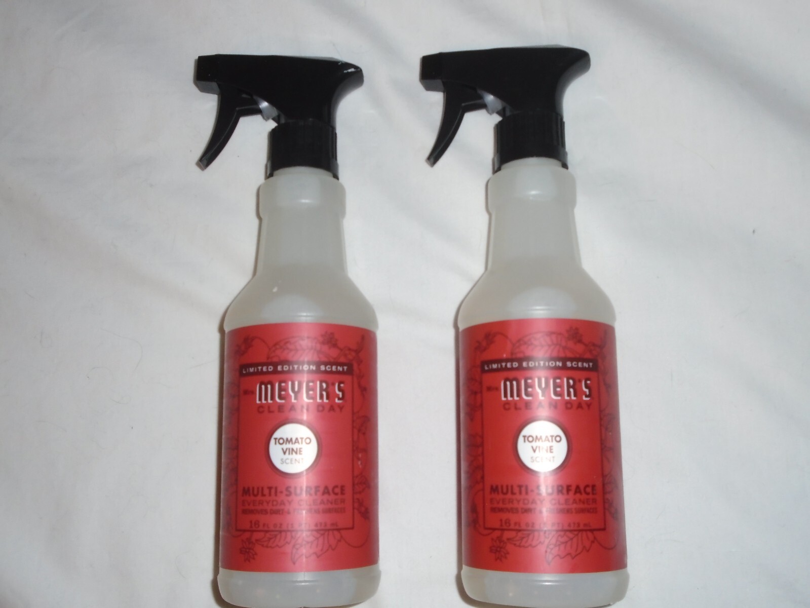 Set of 2 MRS. MEYER’S Limited Edition TOMATO VINE Multi-Surface Cleaner 16 oz