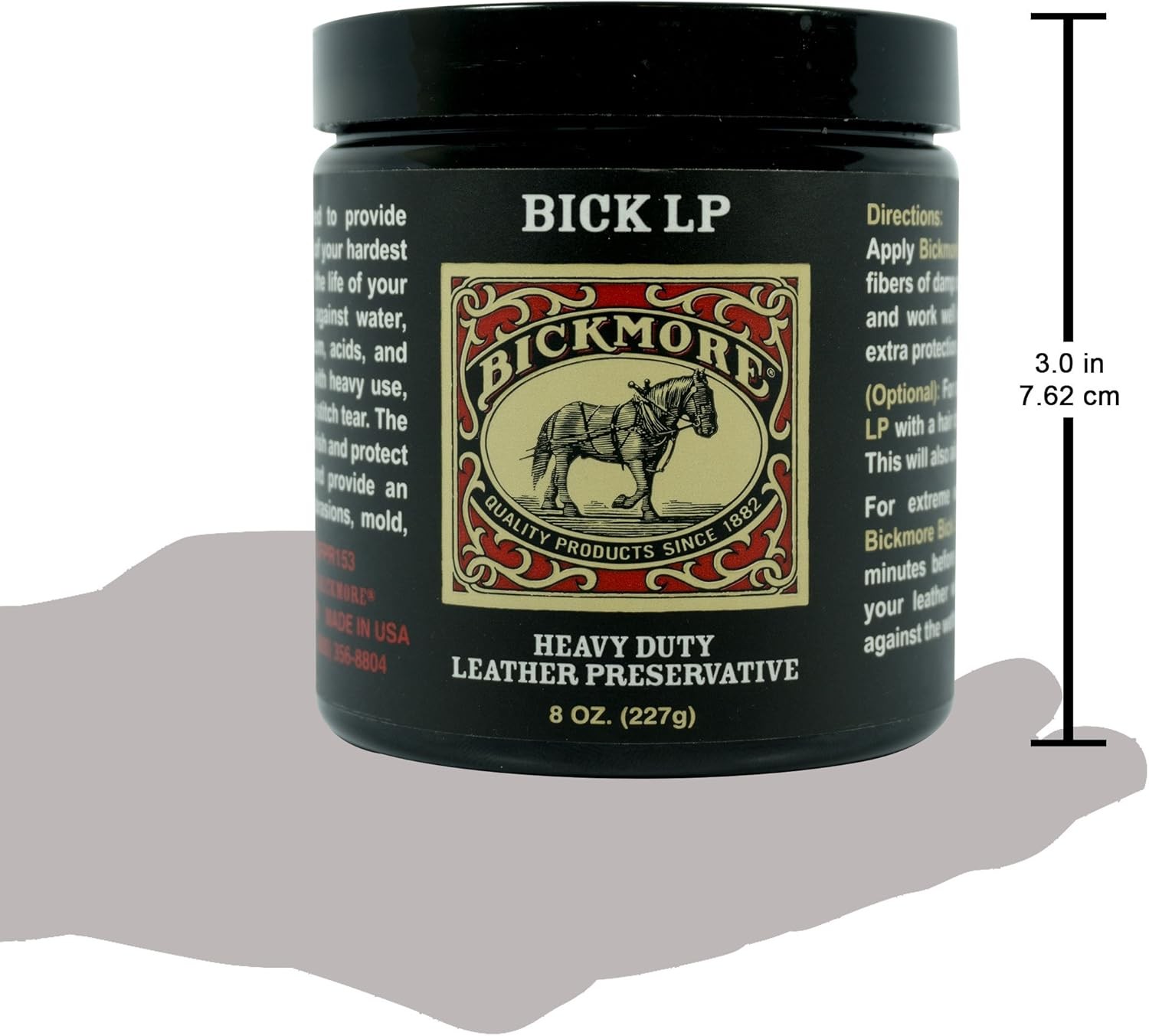 Leather Conditioner, Scratch Repair 8oz – Heavy Duty Leather Preservative | Leat