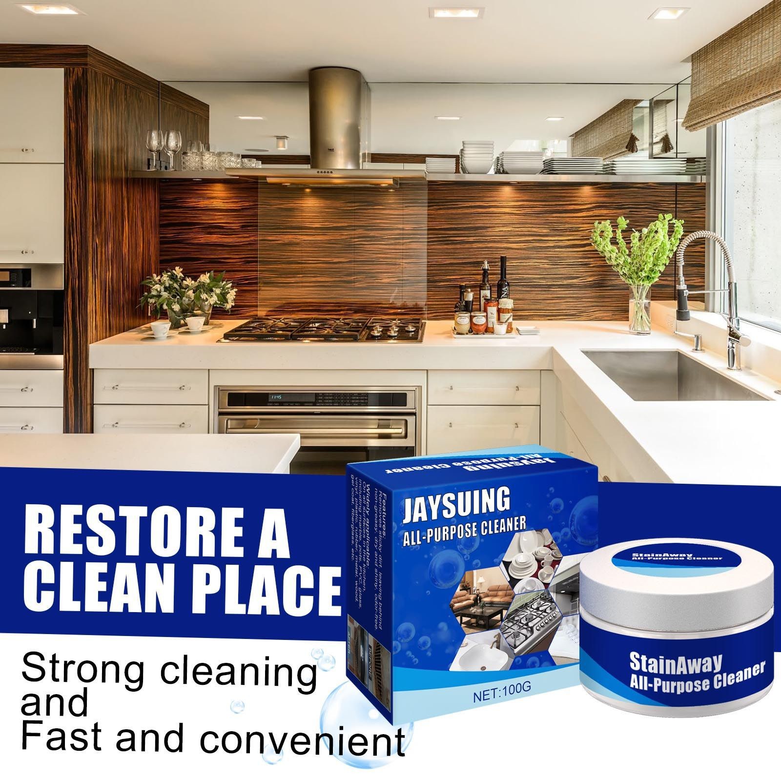 Cleaning Paste Stainless Steel & Metal Polish for Cookware and Sink