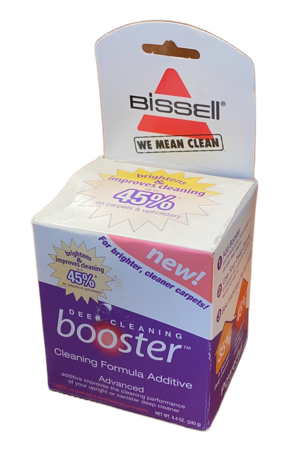 Bissell Deep Cleaning Booster Additive #0800 New Old Stock Discontinued Lot Of 2