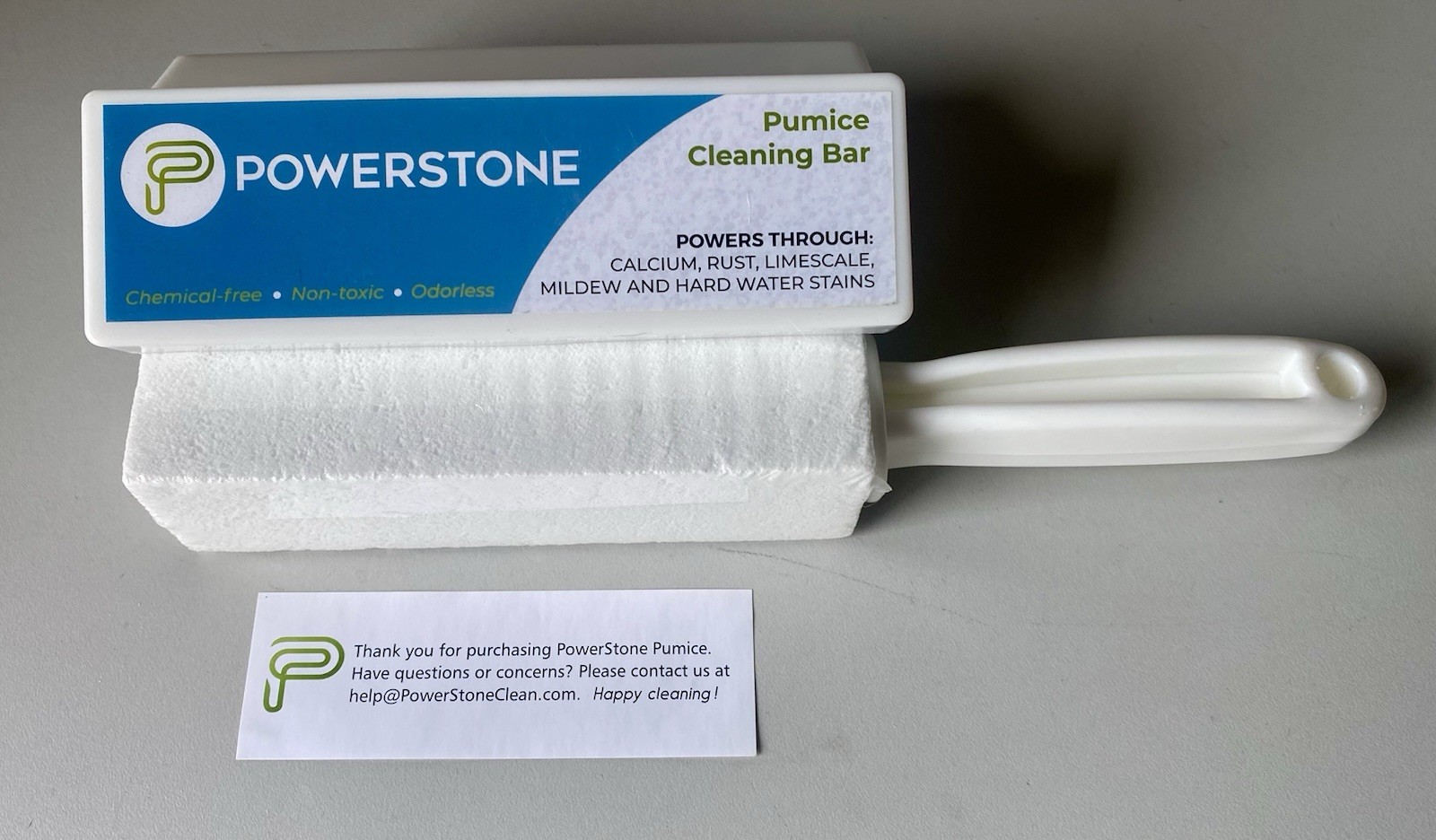 Lot Of 24 Powerhouse Pumice Toilet Bowl Cleaning Stone with Handle