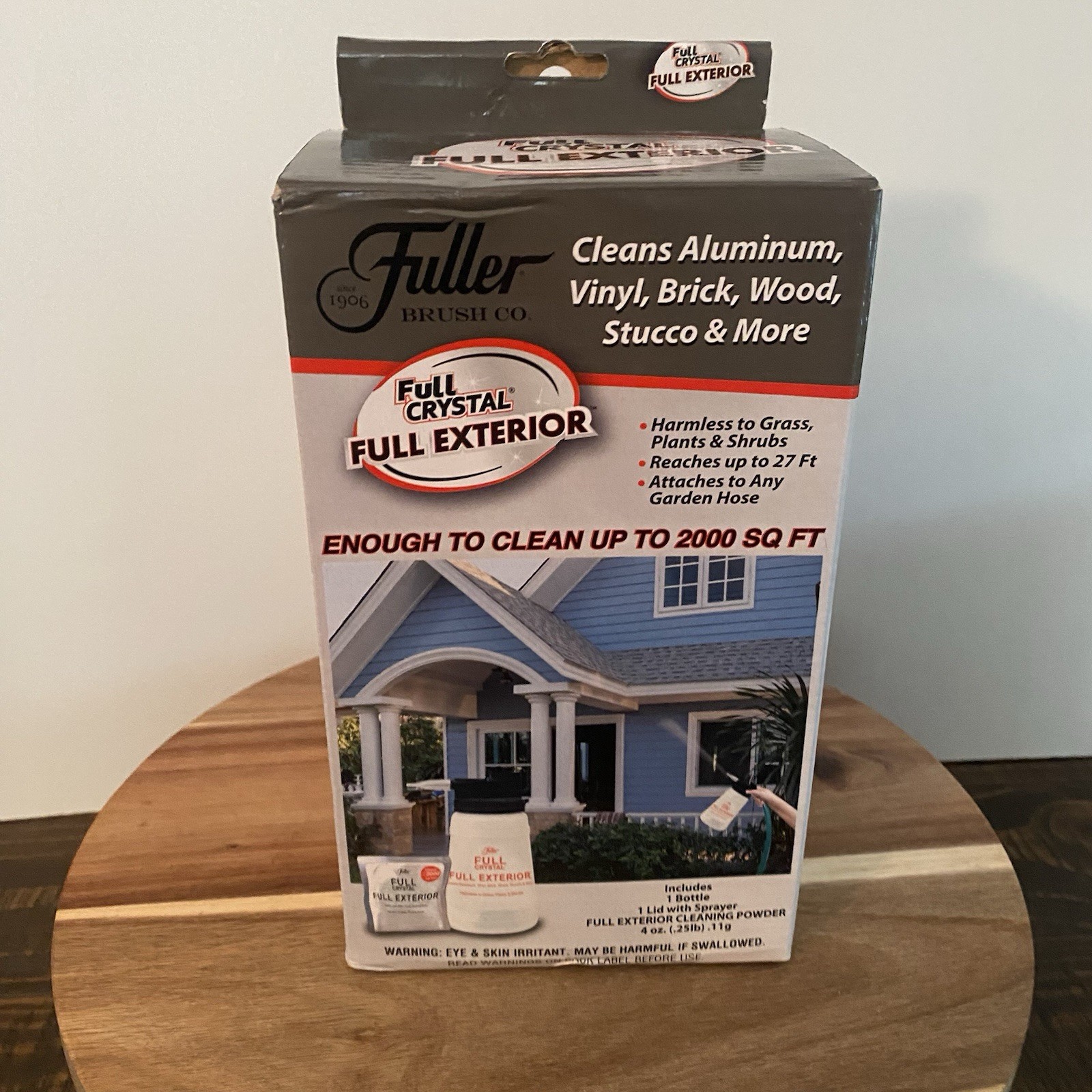 Fuller Brush Full Crystal Exterior Kit Bottle Crystal Pouch New In Box