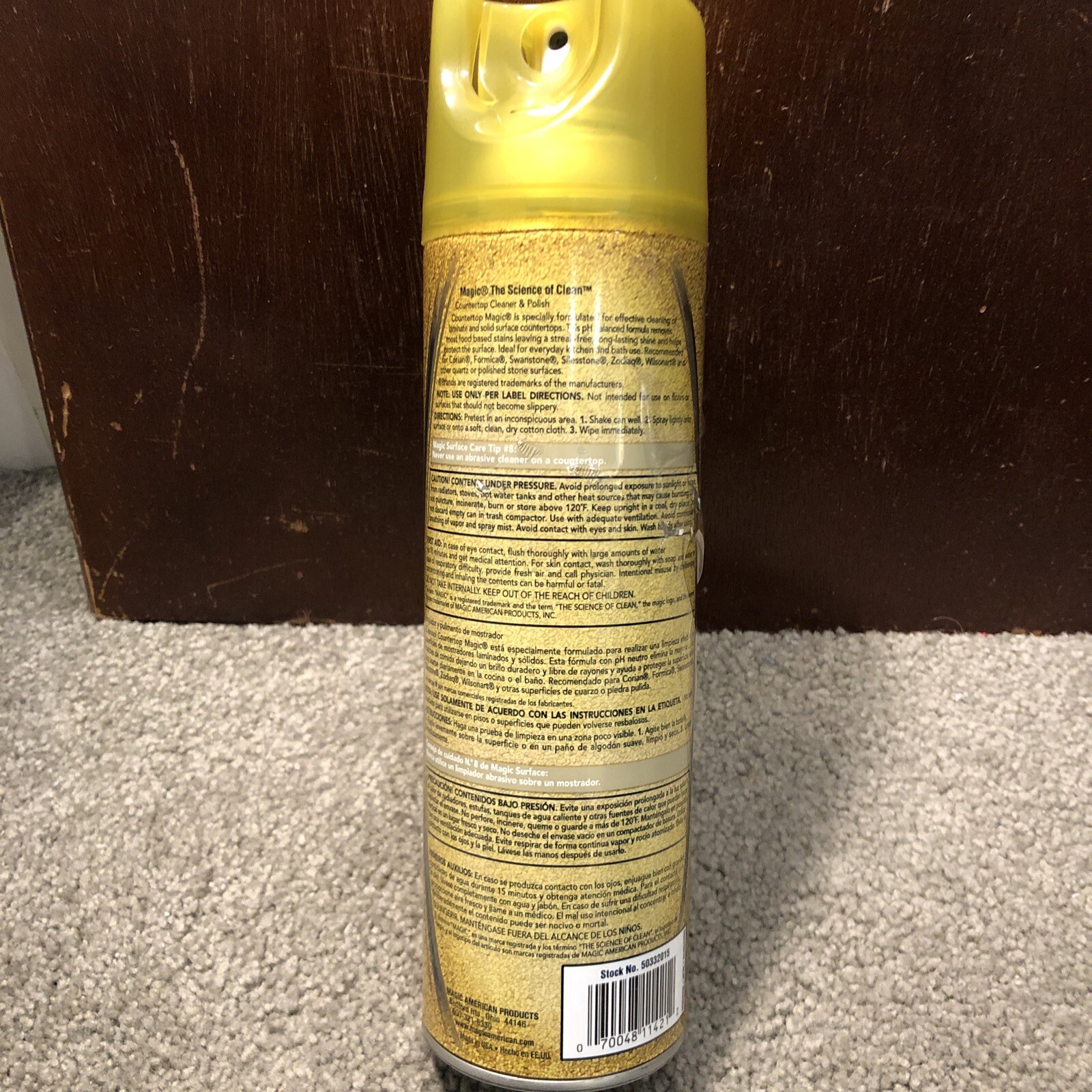 Magic Countertop Cleaner, Ideal for Laminate, 17oz DISCONTINUED Yellow Bottle