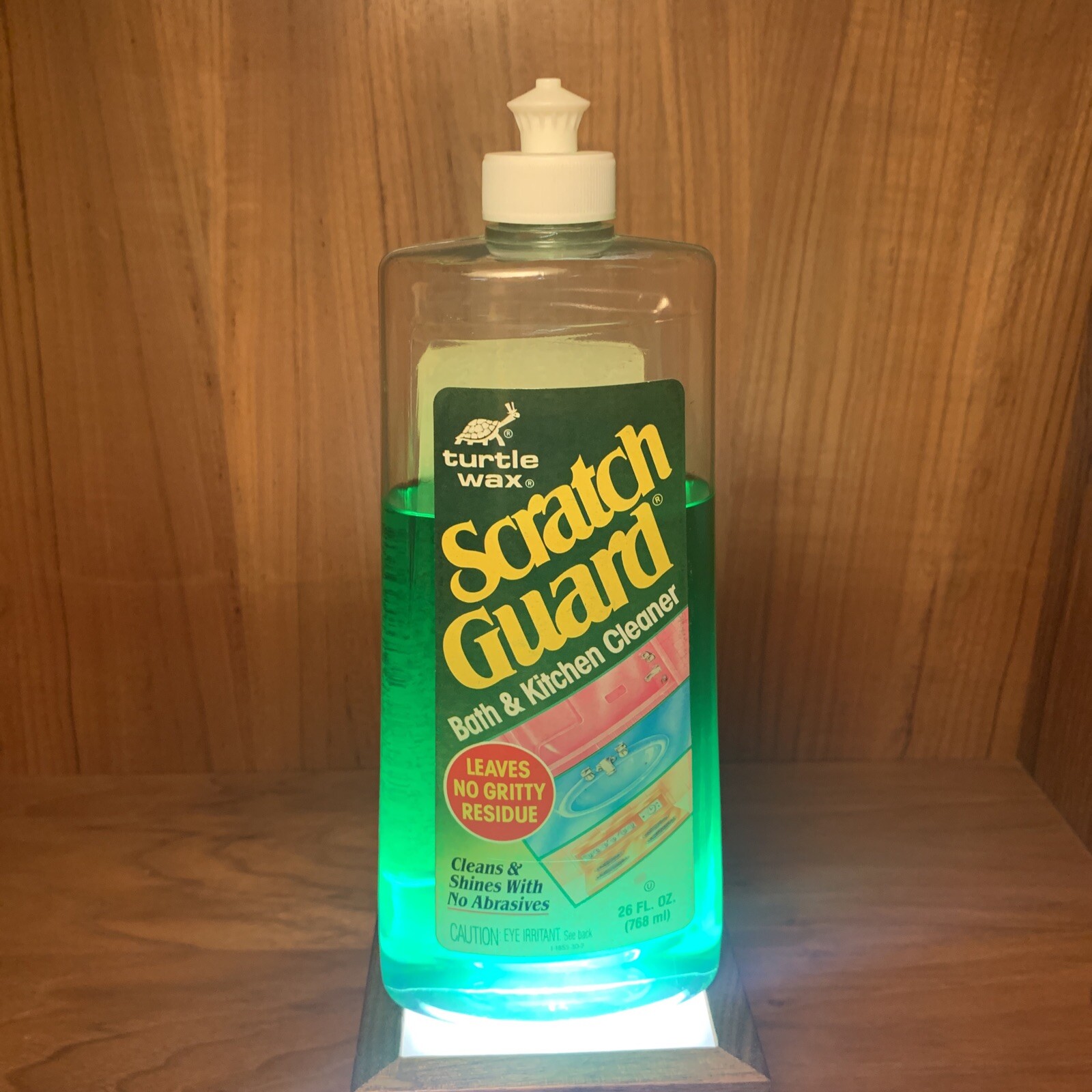turtle wax SCRATCH GUARD Bath & Kitchen Cleaner VINTAGE 1987 Non Abrasive RARE