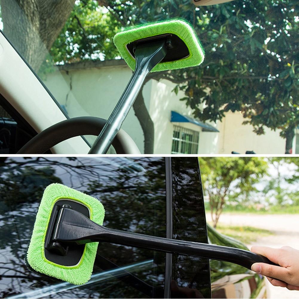 6X New Microfiber Car Wiper Cleaner Glass Brush Window Windshield Cleaning Tool