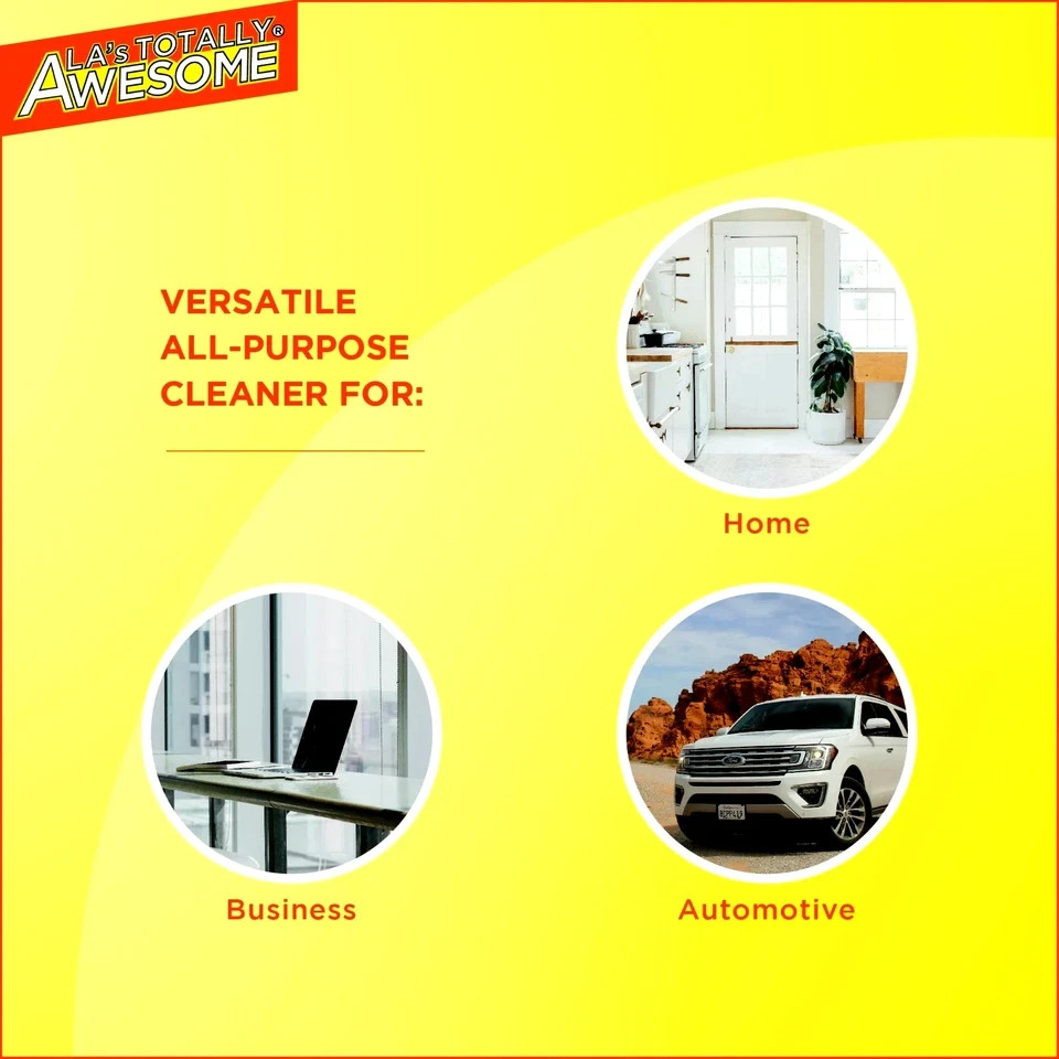 1 Pack – LA’s Totally Awesome All Purpose Cleaner Concentrate 64 oz