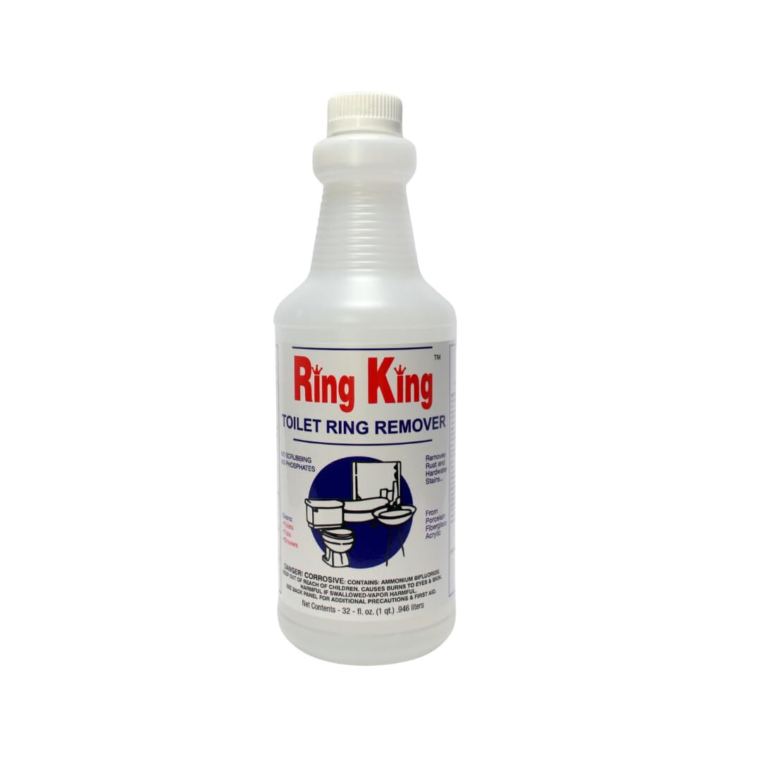 Amazon Brand – Ring King Toilet Bowl Cleaners | Toilet Bowl Cleaner Liquid 32…