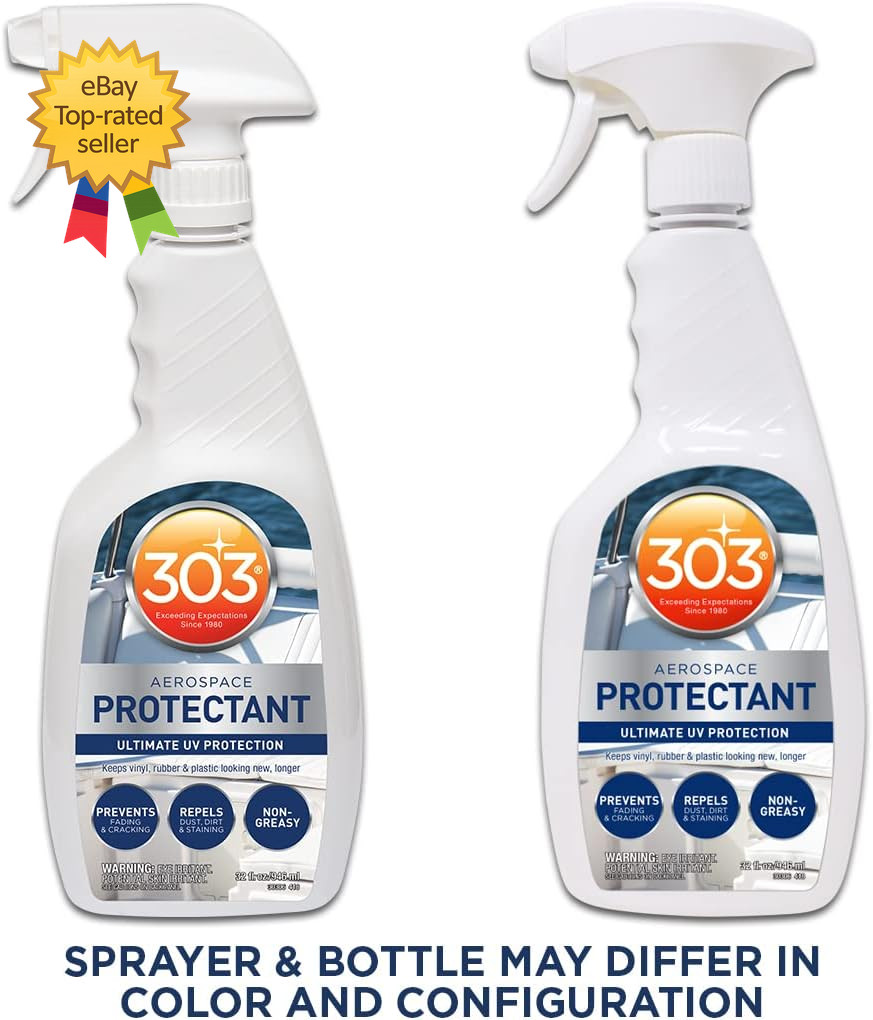 Marine Aerospace Protectant Spray 32oz UV Protection Vinyl Cleaner Matte Finish