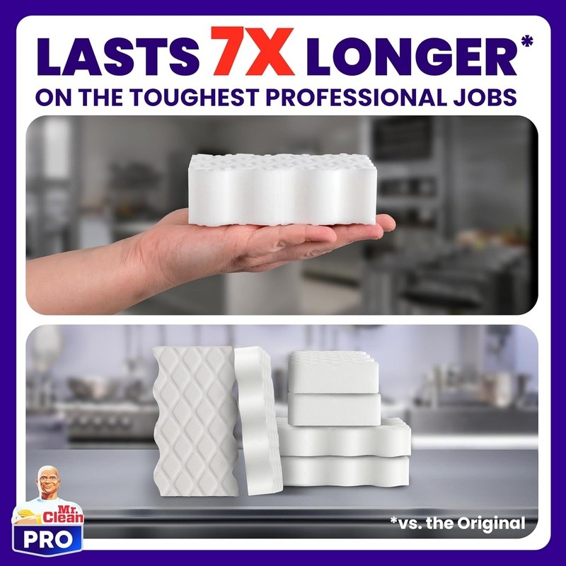 Magic Eraser Ultra Pro Multipurpose Wipes Tough Stain Remover Safe on Surfaces