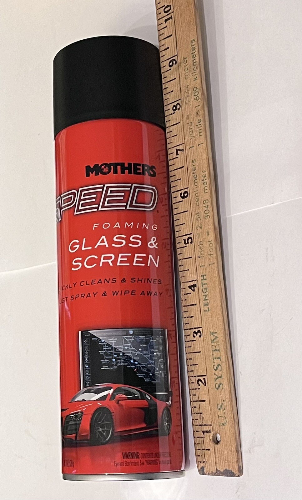 Speed Foaming Glass and Screen Cleaner Spray 19 OZ.
