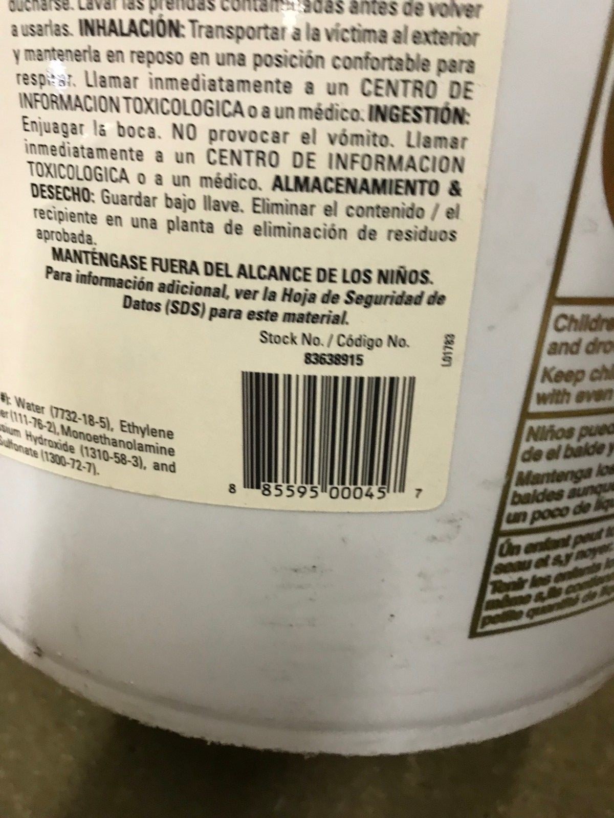 Spring Grove Floor Stripper ”Butyl Scent, Liquid, 5 gallon FREE SHIPPING